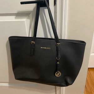 Michael Kors Black Jet Set tote